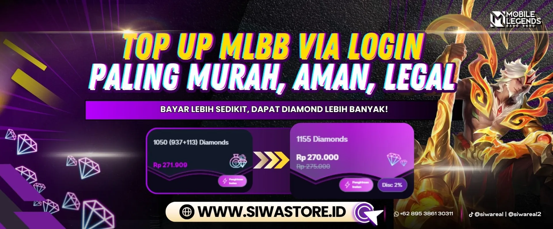 Diamond ML via Login