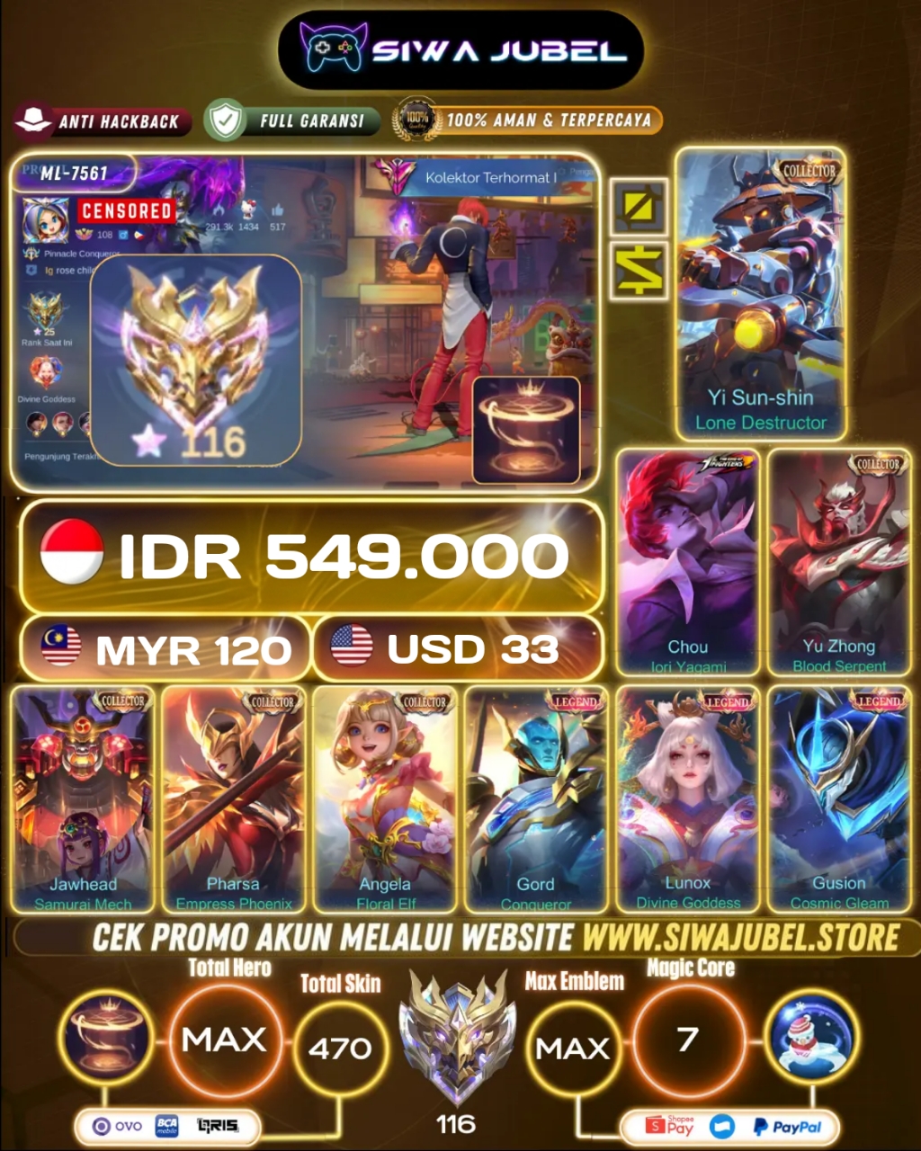 Yi Sun-shin - Lone Destructor (Collector)