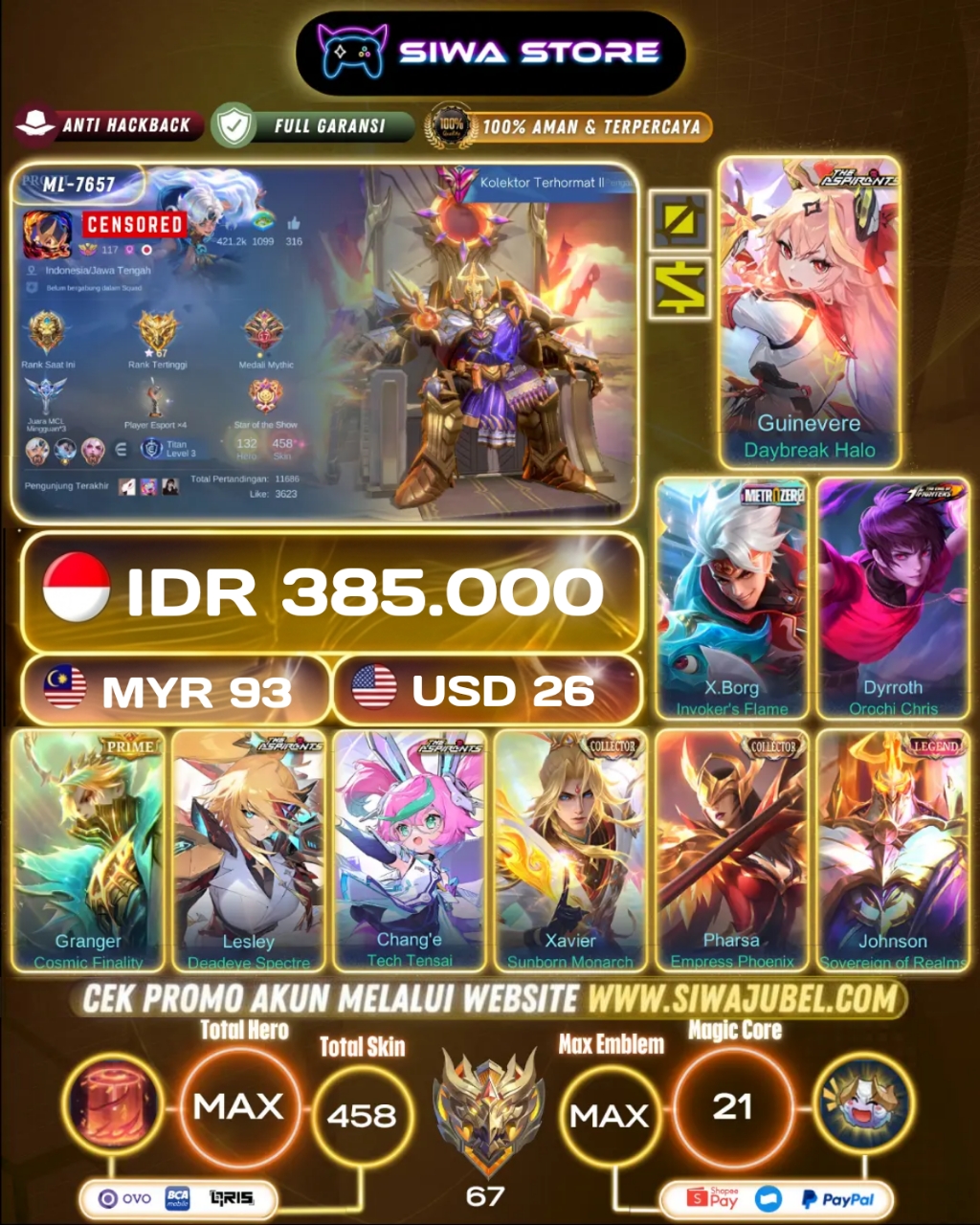 Guinevere - Daybreak Halo (Aspirants)