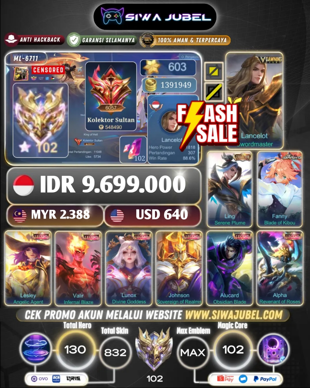 Lancelot - Swordmaster