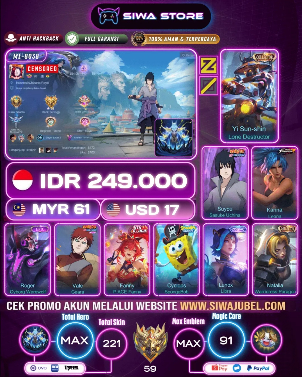 Yi Sun-shin - Lone Destructor (Collector)
