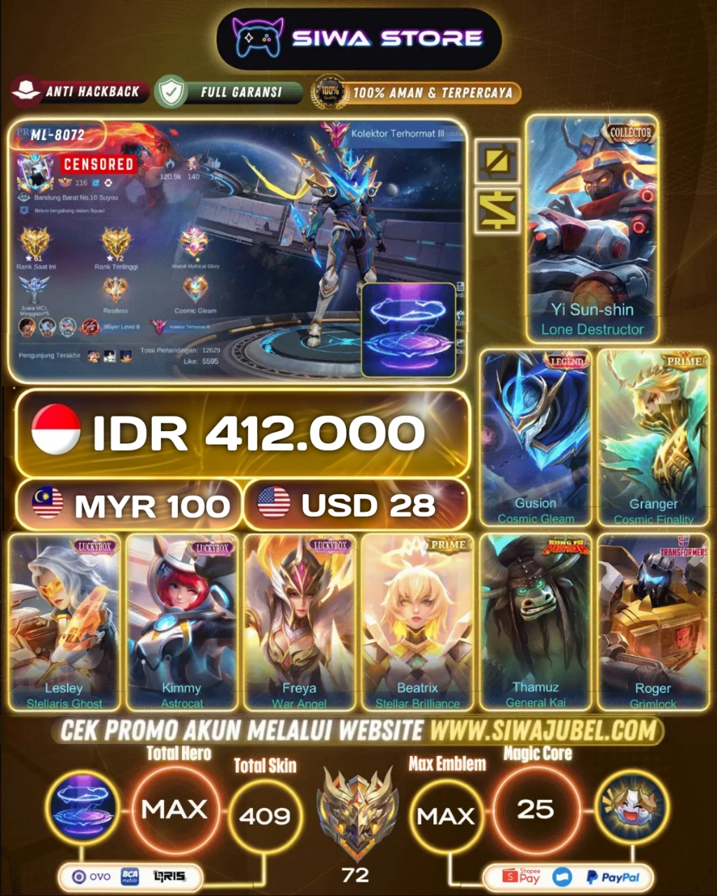 Yi Sun-shin - Lone Destructor (Collector)